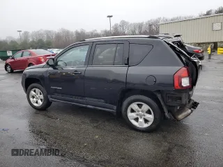 2014 Jeep Compass Sport with VIN 1C4NJCBA0ED552043, listed as a Copart auction lot 51749685 with 0 mi miles and Salvage Title. Bid and sale history available at carsss.com. Image 2.