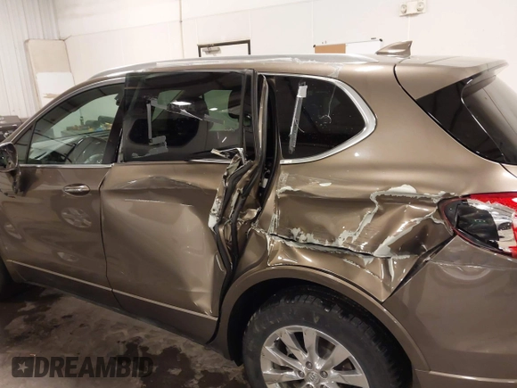 2017 Buick Envision Essence with VIN LRBFXDSA7HD047256, listed as a IAAI auction lot 41908850 with 79,095 mi miles and . Bid and sale history available at carsss.com. Image 6.