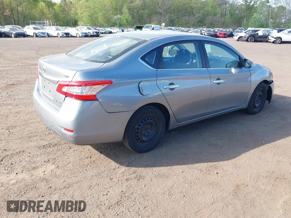 2013 Nissan Sentra S with VIN 3N1AB7AP6DL700961, listed as a IAAI auction lot 42154853 with 177,529 mi miles and . Bid and sale history available at DreamBid. Image 4.