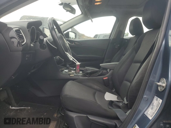 2015 Mazda 3 i Touring with VIN 3MZBM1V75FM226322, listed as a Copart auction lot 63765415 with 141,329 mi miles and Salvage title. Bid and sale history available at DreamBid. Image 7.