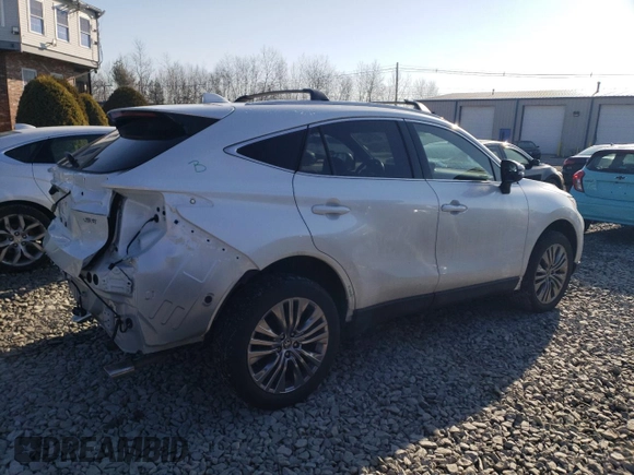 2023 Toyota Venza LE with VIN JTEAAAAH5PJ123580, listed as a Copart auction lot 48107025 with 28,580 mi miles and Salvage Title. Bid and sale history available at carsss.com. Image 3.