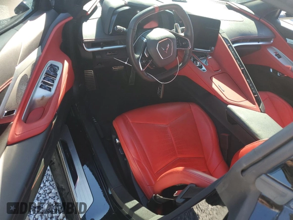2023 Chevrolet Corvette 2LT with VIN 1G1YB3D43P5118139, listed as a Copart auction lot 84228534 with 0 mi miles and Salvage Title. Bid and sale history available at carsss.com. Image 8.