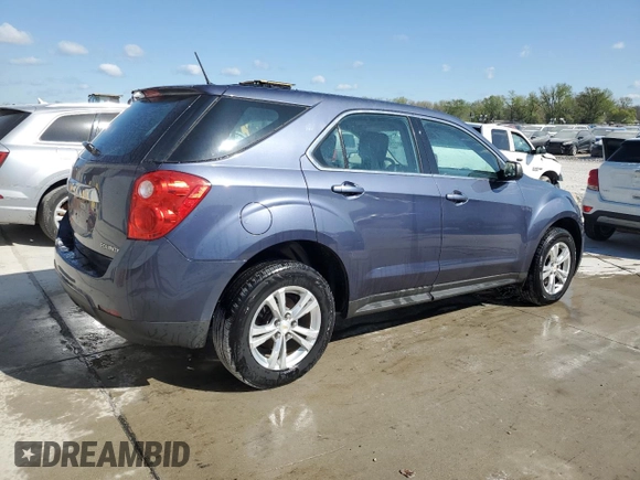 2013 Chevrolet Equinox LS with VIN 2GNALBEK3D6415710, listed as a Copart auction lot 52887795 with 200,128 mi miles and Salvage Title. Bid and sale history available at DreamBid. Image 3.