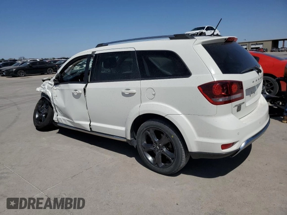 2018 Dodge Journey Crossroad z VIN 3C4PDCGB6JT288574, wystawiony jako Copart lot #50210475 z przebiegiem Nie podano mil oraz Szkoda całkowita • Salvage title. Historia ofert i sprzedaży dostępna na DreamBid. Obrazek 2.