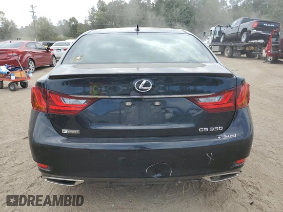 2015 Lexus GS 350 with VIN JTHBE1BL2FA007010, listed as a Copart auction lot 73589454 with 106,317 mi miles and Salvage Title. Bid and sale history available at carsss.com. Image 6.