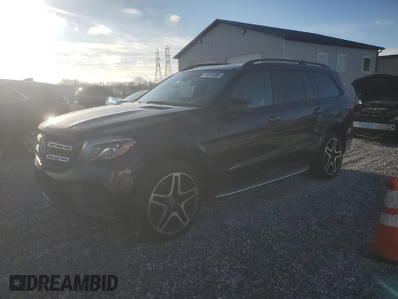 2018 Mercedes-Benz GLS 550 with VIN 4JGDF7DE8JB012770, listed as a Copart auction lot 49995485 with 150,959 mi miles and Clean title. Bid and sale history available at DreamBid. Image 1.