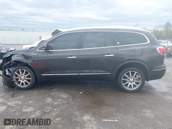 2014 Buick Enclave Leather with VIN 5GAKRBKD3EJ145904, listed as a IAAI auction lot 42019795 with 156,726 mi miles and . Bid and sale history available at DreamBid. Image 14.