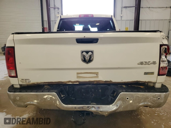 2014 Ram 1500 Tradesman z VIN 1C6RR7FG9ES303257, wystawiony jako Copart lot #56535165 z przebiegiem 190 205 mil mil oraz Czysty tytuł • Clean title. Historia ofert i sprzedaży dostępna na DreamBid. Obrazek 6.