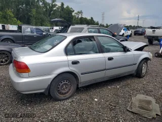 1996 Honda Civic LX "O" w/Air with VIN 1HGEJ6672TL052860, listed as a Copart auction lot 67103484 with 252,846 mi miles and Salvage Title. Bid and sale history available at carsss.com. Image 3.