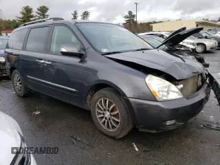 2012 Kia Sedona EX with VIN KNDMH4C7XC6488806, listed as a Copart auction lot 39989144 with 186,622 mi miles and Salvage Title. Bid and sale history available at carsss.com. Image 4.