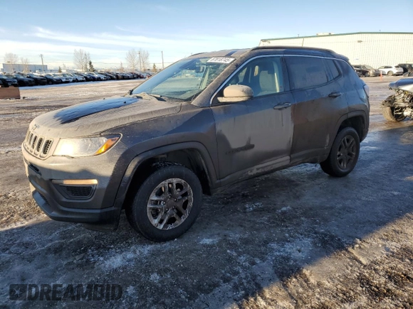 2020 Jeep Compass Sport with VIN 3C4NJDAB1LT112288, listed as a Copart auction lot 87818745 with 142,408 mi miles and Clean Title. Bid and sale history available at DreamBid. Image 1.