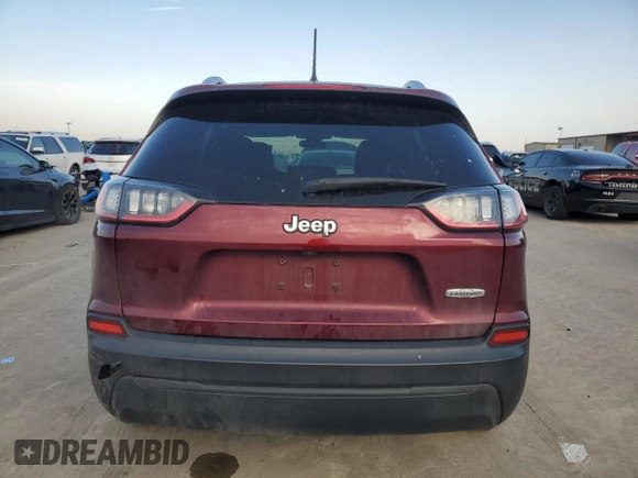2020 Jeep Cherokee Latitude with VIN 1C4PJLCB6LD643041, listed as a Copart auction lot 45290705 with 73,337 mi miles and Salvage title. Bid and sale history available at DreamBid. Image 6.