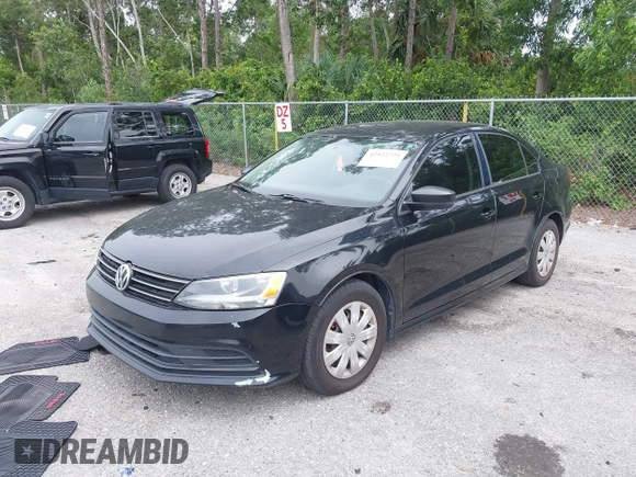 2015 Volkswagen Jetta S with VIN 3VW2K7AJ2FM416007, listed as a IAAI auction lot 42422725 with 95,917 mi miles and . Bid and sale history available at DreamBid. Image 2.