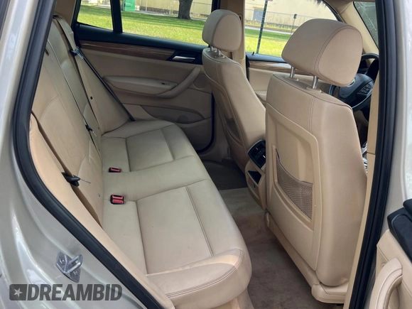 2013 BMW X3 xDrive28i with VIN 5UXWX9C57D0A26278, listed as a Copart auction lot 52040825 with 110,761 mi miles and Clean Title. Bid and sale history available at carsss.com. Image 6.