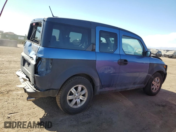 2006 Honda Element EX with VIN 5J6YH28686L013774, listed as a Copart auction lot 47295225 with 185,935 mi miles and Salvage Title. Bid and sale history available at DreamBid. Image 3.