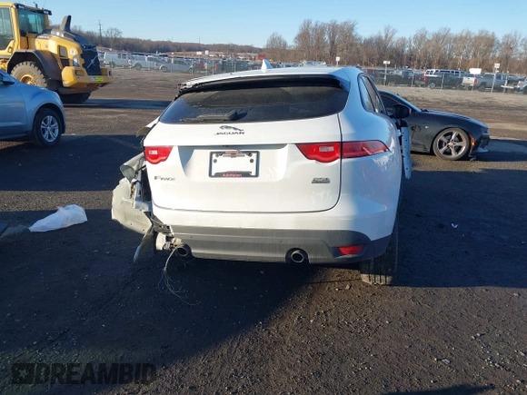 2018 Jaguar F-Pace 25t Premium with VIN SADCJ2FX2JA249006, listed as a IAAI auction lot 41416304 with 88,566 mi miles and . Bid and sale history available at DreamBid. Image 16.
