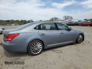 2014 Hyundai Equus Signature with VIN KMHGH4JH4EU080272, listed as a Copart auction lot 54183775 with 105,897 mi miles and Clean Title. Bid and sale history available at DreamBid. Image 3.