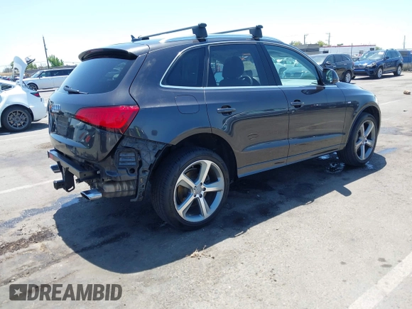 2014 Audi Q5 Premium Plus with VIN WA1DGAFP9EA017608, listed as a IAAI auction lot 42374142 with 98,795 mi miles and . Bid and sale history available at DreamBid. Image 4.
