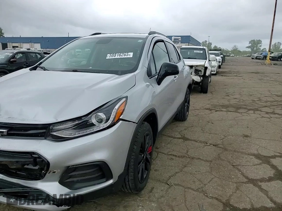 2020 Chevrolet Trax LT with VIN 3GNCJPSB1LL297425, listed as a Copart auction lot 58816265 with 41,617 mi miles and Salvage title. Bid and sale history available at DreamBid. Image 14.