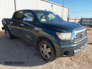 2008 Toyota Tundra 4WD Truck LTD with VIN 5TFDV58108X038666, listed as a IAAI auction lot 41749256 with 135,594 mi miles. Bid and sale history available at carsss.com. Image 1.