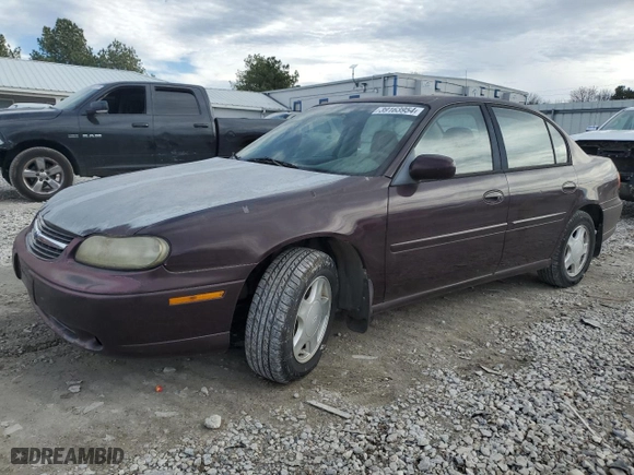 2000 Chevrolet Malibu LS with VIN 1G1NE52J3Y6204576, listed as a Copart auction lot 39163954 with 135,837 mi miles and Clean Title. Bid and sale history available at carsss.com. Image 1.