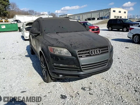 2007 Audi Q7 Premium with VIN WA1BV74L47D018456, listed as a Copart auction lot 85558234 with 0 mi miles and Salvage Title. Bid and sale history available at carsss.com. Image 11.