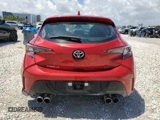 2021 Toyota Corolla Hatchback SE with VIN JTNB4MBE8M3139743, listed as a Copart auction lot 51180165 with 29,541 mi miles and Non Repairable. Bid and sale history available at carsss.com. Image 6.