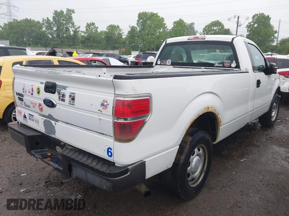 2010 Ford F-150 XL with VIN 1FTMF1CW1AKE05912, listed as a IAAI auction lot 42349988 with 254,902 mi miles and . Bid and sale history available at DreamBid. Image 4.