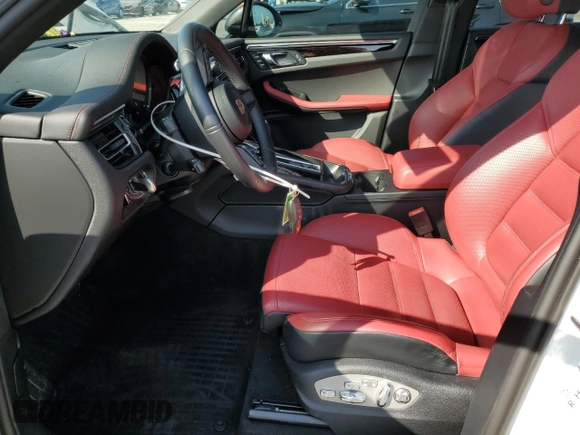 2023 Porsche Macan with VIN WP1AA2A51PLB21621, listed as a Copart auction lot 59702115 with 24,956 mi miles and Salvage title. Bid and sale history available at DreamBid. Image 7.