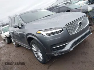 2016 Volvo XC90 T6 Inscription with VIN YV4A22PL5G1084750, listed as a IAAI auction lot 41729279 with 115,484 mi miles. Bid and sale history available at carsss.com. Image 1.