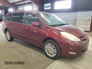 2008 Toyota Sienna XLE with VIN 5TDBK22C48S020525, listed as a Copart auction lot 53050775 with 176,758 mi miles and Salvage Title. Bid and sale history available at carsss.com. Image 4.