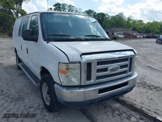 2013 Ford Econoline Cargo Van Commercial with VIN 1FTNE2EW3DDB06859, listed as a IAAI auction lot 41635694 with NaN miles. Bid and sale history available at carsss.com. Image 6.