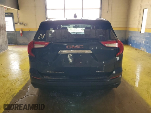 2022 GMC Terrain SLE с VIN 3GKALTEV2NL173115, выставлен на аукционе Copart как лот 58749785 с пробегом 245 816 миль миль и Чистый • Clean title. История ставок и продаж доступна на DreamBid. Изображение 6.
