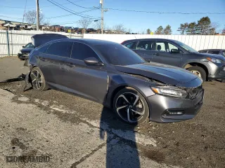 2019 Honda Accord Sedan Sport 1.5T with VIN 1HGCV1F33KA123179, listed as a Copart auction lot 41527615 with 52,829 mi miles and Salvage Title. Bid and sale history available at carsss.com. Image 4.