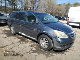 2006 Honda Odyssey EX-L with VIN 5FNRL38616B403939, listed as a Copart auction lot 49256925 with 210,908 mi miles and Salvage Title. Bid and sale history available at carsss.com. Image 4.