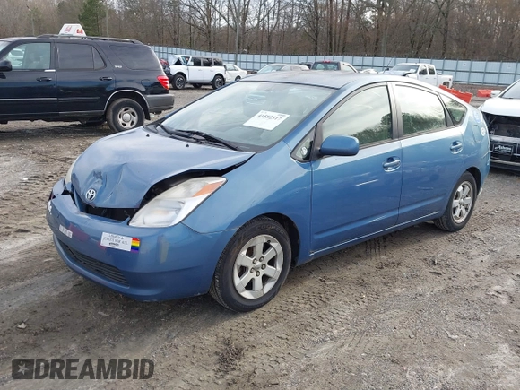 2005 Toyota Prius with VIN JTDKB20U257041858, listed as a IAAI auction lot 41582317 with 181,472 mi miles. Bid and sale history available at carsss.com. Image 2.