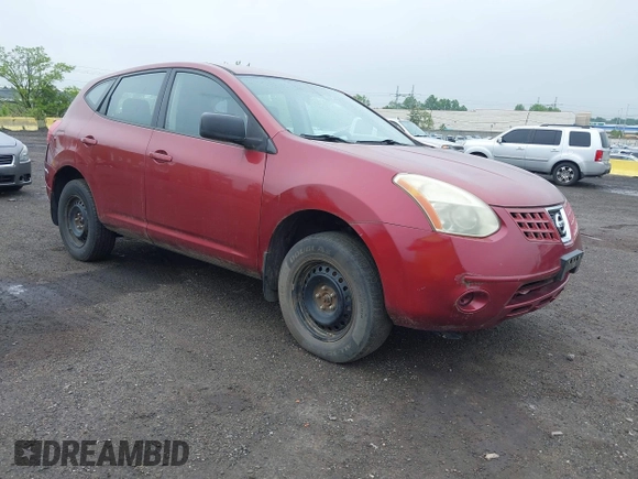 2009 Nissan Rogue S with VIN JN8AS58VX9W189895, listed as a IAAI auction lot 42191843 with 89,279 mi miles. Bid and sale history available at carsss.com. Image 1.