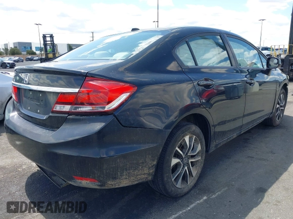 2013 Honda Civic EX with VIN 19XFB2F83DE252125, listed as a IAAI auction lot 41948687 with 150,979 mi miles and . Bid and sale history available at DreamBid. Image 4.