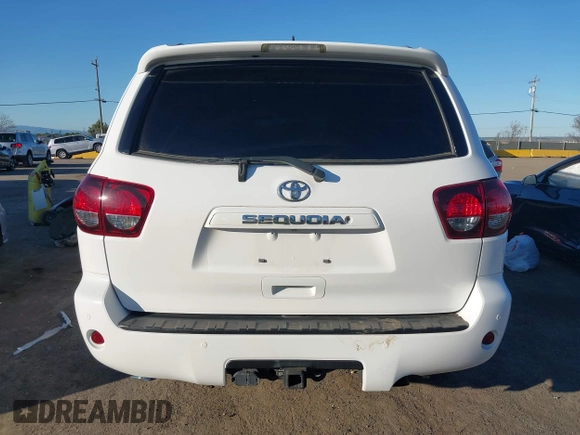 2018 Toyota Sequoia SR5 with VIN 5TDBY5G1XJS156509, listed as a IAAI auction lot 41723819 with 54,261 mi miles. Bid and sale history available at carsss.com. Image 17.