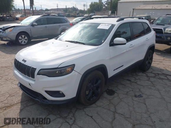 2020 Jeep Cherokee Latitude Plus with VIN 1C4PJLLB4LD648609, listed as a IAAI auction lot 41338280 with 60,347 mi miles. Bid and sale history available at carsss.com. Image 17.