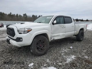2017 Toyota Tacoma SR5 with VIN 3TMDZ5BN0HM022733, listed as a Copart auction lot 47555055 with 133,680 mi miles and Salvage Title. Bid and sale history available at carsss.com. Image 1.