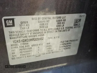2017 GMC Yukon XL SLT z VIN 1GKS1GKC0HR329962, wystawiony jako Copart lot #51134115 z przebiegiem 69 556 mil mil oraz Szkoda całkowita • Salvage title. Historia ofert i sprzedaży dostępna na DreamBid. Obrazek 16.
