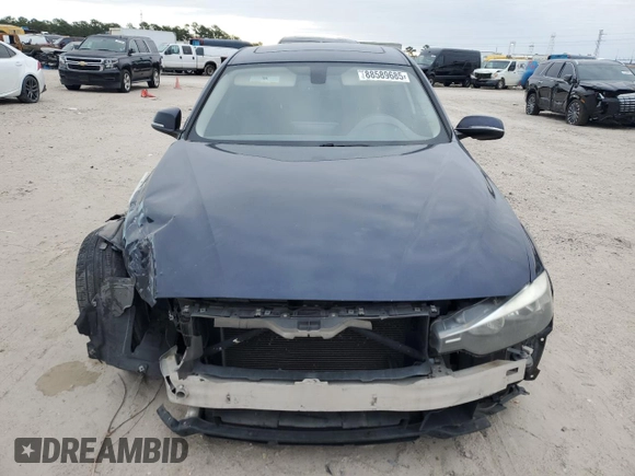 2012 BMW 3 Series 328i with VIN WBA3A5C57CF341019, listed as a Copart auction lot 88589685 with 107,295 mi miles and Salvage Title. Bid and sale history available at DreamBid. Image 5.