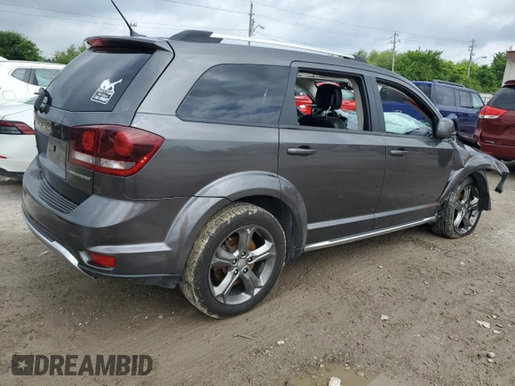 2015 Dodge Journey Crossroad with VIN 3C4PDDGG7FT633491, listed as a Copart auction lot 59751435 with Not provided miles and Salvage title. Bid and sale history available at DreamBid. Image 3.