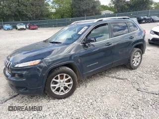 2018 Jeep Cherokee Latitude Plus with VIN 1C4PJMLB0JD603671, listed as a Copart auction lot 55811155 with 231,964 mi miles and Salvage title. Bid and sale history available at DreamBid. Image 1.
