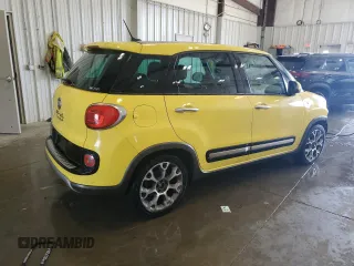 2014 FIAT 500L Trekking with VIN ZFBCFADH7EZ013707, listed as a Copart auction lot 54251675 with 99,735 mi miles and Non Repairable. Bid and sale history available at carsss.com. Image 3.