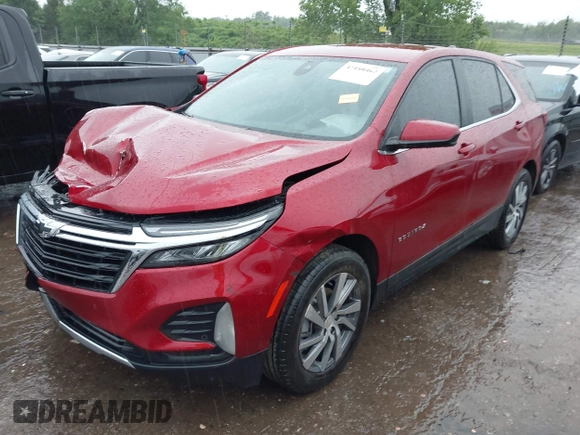 2023 Chevrolet Equinox LT with VIN 3GNAXKEG5PL255572, listed as a IAAI auction lot 42180462 with 19,949 mi miles and . Bid and sale history available at DreamBid. Image 2.