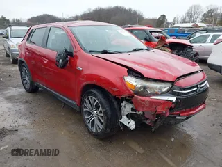 2019 Mitsubishi Outlander ES z VIN JA4AR3AU5KU030436, wystawiony jako IAAI lot #41509150 z przebiegiem 72 657 mil mil oraz . Historia ofert i sprzedaży dostępna na DreamBid. Obrazek 1.