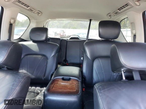 2015 Infiniti QX80 with VIN JN8AZ2NE2F9087208, listed as a Copart auction lot 54123784 with 67,962 mi miles and Salvage Title. Bid and sale history available at carsss.com. Image 10.