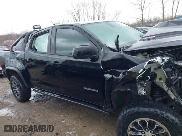 2018 Chevrolet Colorado 4WD ZR2 with VIN 1GCPTEE1XJ1150987, listed as a IAAI auction lot 41866089 with 1 mi miles. Bid and sale history available at carsss.com. Image 14.
